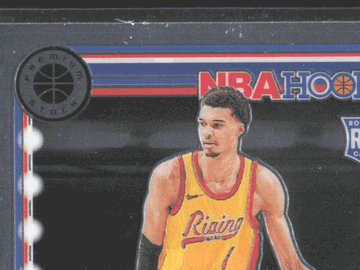 2024 Panini NBA Hoops Premium Stock Rising Stars Victor Wembanyama #282 RC