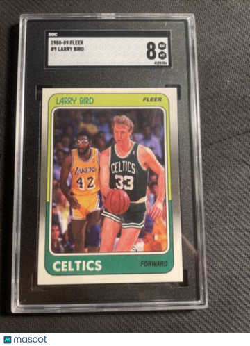 1988-89 Fleer #9 Larry Vogel SGC 8
