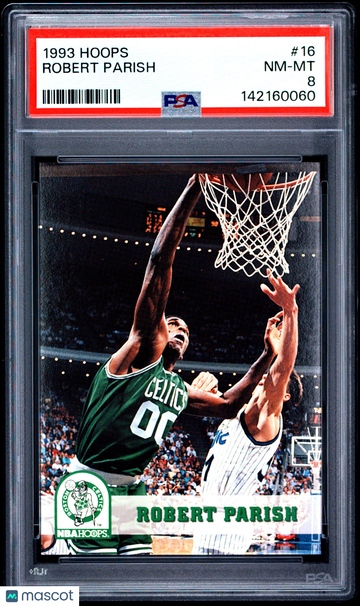 1993 Hoops Robert Parish #16 PSA 8