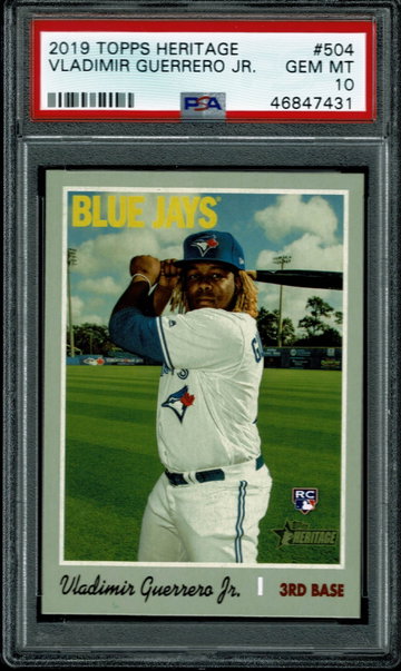 2019 Topps Heritage Vladimir Guerrero Jr.