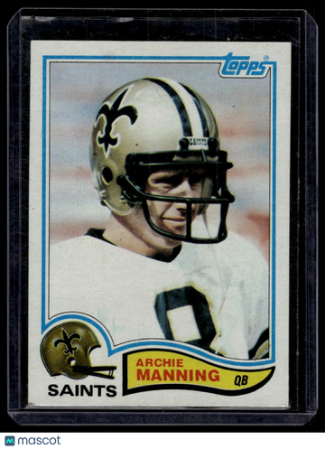 1982 Topps Archie Manning #408