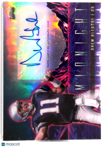 2024 Topps Midnight Football Drew Bledsoe New England Patriots Auto Football Card #K13-DBL