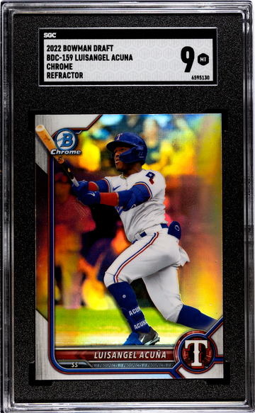 2022 Bowman #BDC-159 Luisangel Acuna Chrome SGC 9