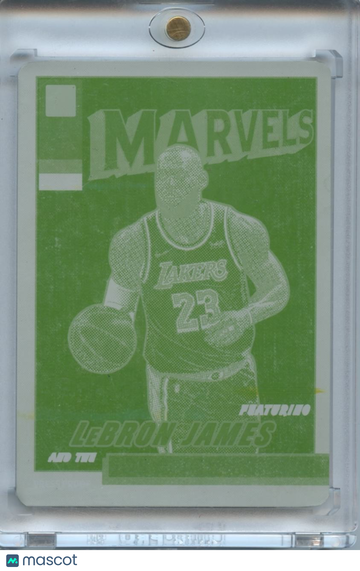 2023 LeBron James Printing Plate