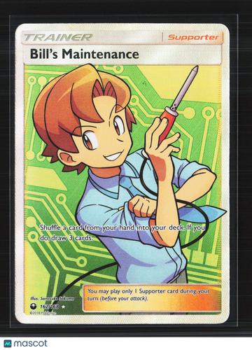 2018 Celestial Storm Bill's Maintenance Holo Rare FA #162/168