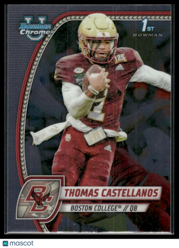 2024 Bowman Chrome U 1st Bowman Thomas Castellanos #172