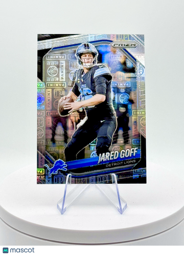 Jared Goff - 2025 Panini Prizm #10 Panini Logo /20