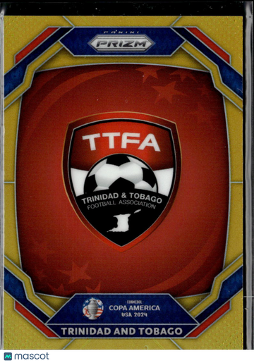 2024 Panini Prizm Copa America Trinidad and Tobago #18 Gold /10