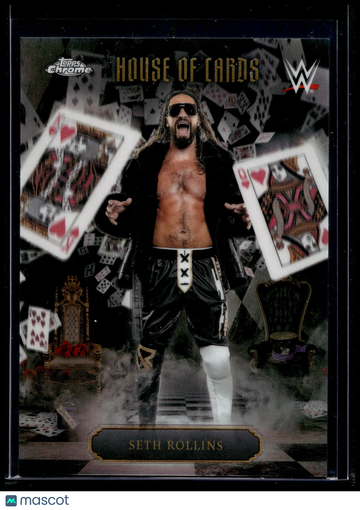 2026 Topps Chrome WWE House of Cards Seth Rollins #HOC-2