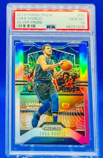 2019 Luka Doncic Silver Prizm PSA 10