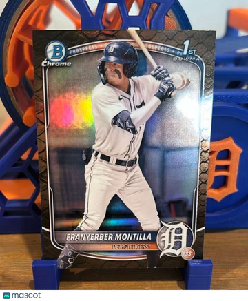 2025 Bowman - Chrome Prospects Reptilian Refractor Franyerber Montilla #BCP-5