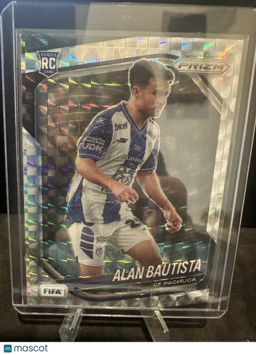 2025 Panini Prizm FIFA Soccer Alan Bautista #152 Silver RC