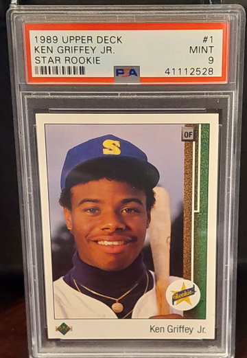 1989 Upper Deck Ken Griffey Jr PSA 9 Mint 