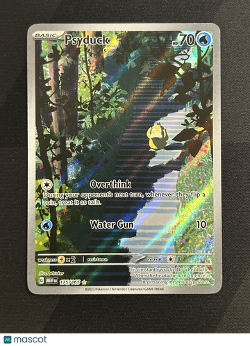 2023 Scarlet & Violet 151 Psyduck Holo Secret Rare #175/165