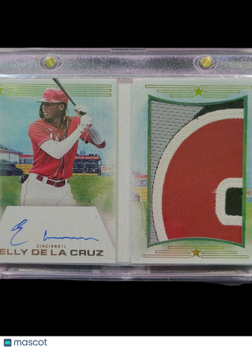 2023 Panini America's Pastime Future Fame Elly De La Cruz #FFB-EDC /25 Autograph Patch