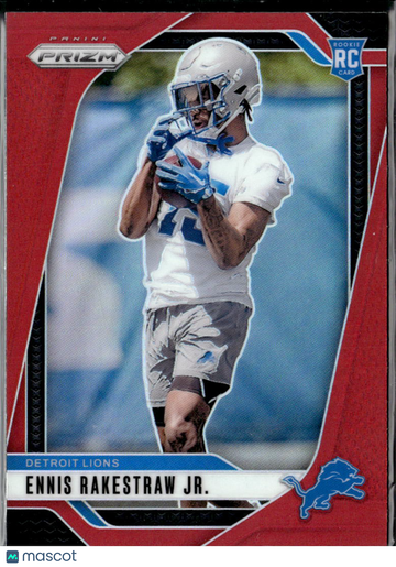 Ennis Rakestraw Jr. 2024 Panini Prizm RC Detroit Lions