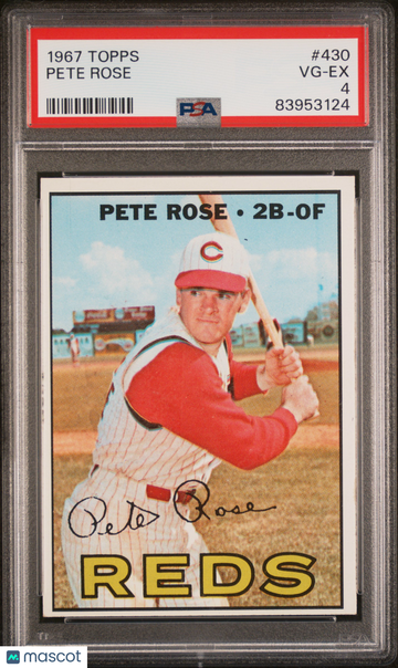 1967 Topps Pete Rose #430 PSA 4