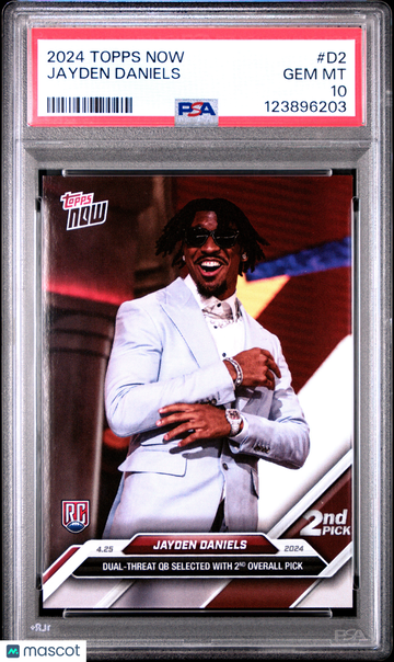 2024 Topps Now Jayden Daniels #D2 PSA 10