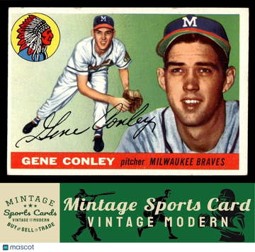 1955 Topps Gene Conley #81