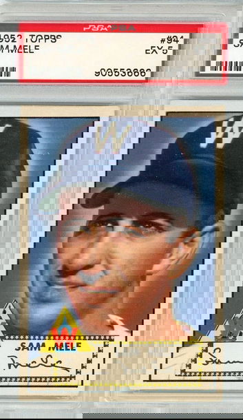 1952 Topps Sam Mele #94 PSA 5 P1279