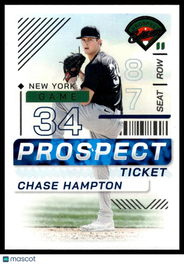2024 Panini Prospect Edition Chase Hampton #34