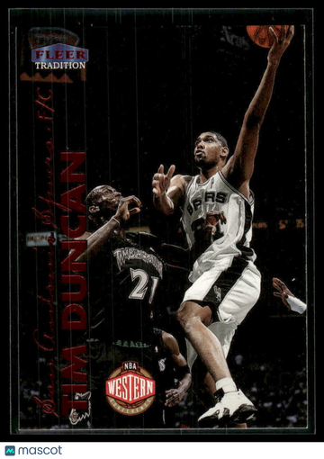 1999-00 Fleer Tradition Tim Duncan #4