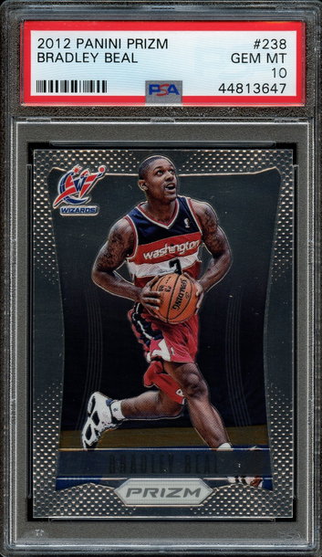 2012 Prizm #238 Bradley Beal PSA 10