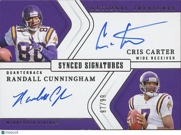 2024 Randall Cunningham Cris Carter Panini Authentic
