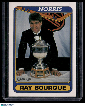 1990-91 O-Pee-Chee Ray Bourque #475