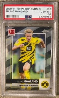 2020/21 Topps Chrome BNDSLG Erling Haaland