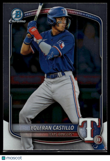 2025 Bowman Draft Yolfran Castillo #BDC-107 Chrome
