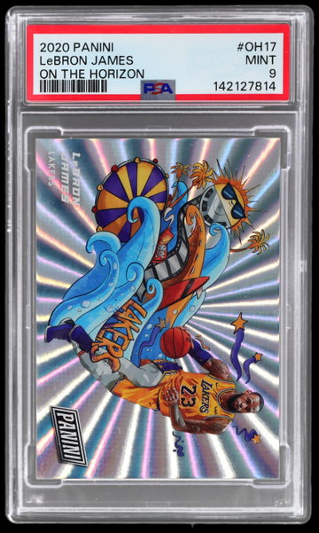 2020 Panini Lebron James On The Horizon PSA 9