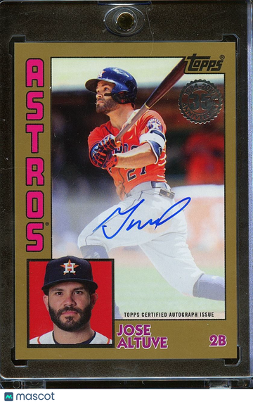 2019 Jose Altuve Gold Topps