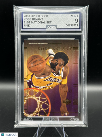 2000 Upper Deck 21st National Set Kobe Bryant #KB7 AGS 9