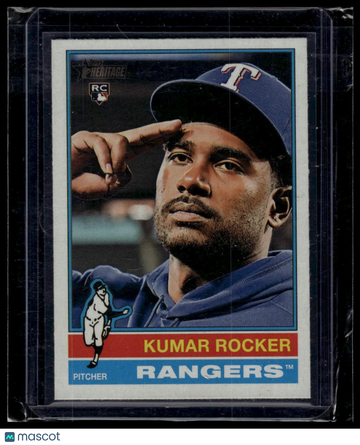 2025 Topps Heritage Kumar Rocker #179b