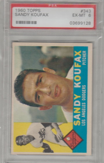 1960 Topps Sandy Koufax
