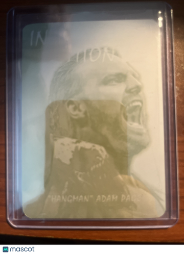2022 Hangman Adam Page #IN-6 Magenta Printing Plate