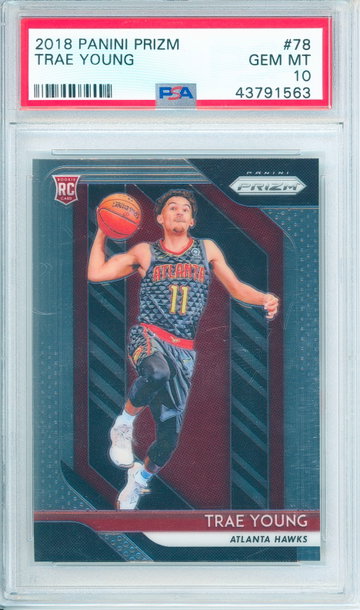 Trae Young 2018 PRIZM PSA 10 #1563