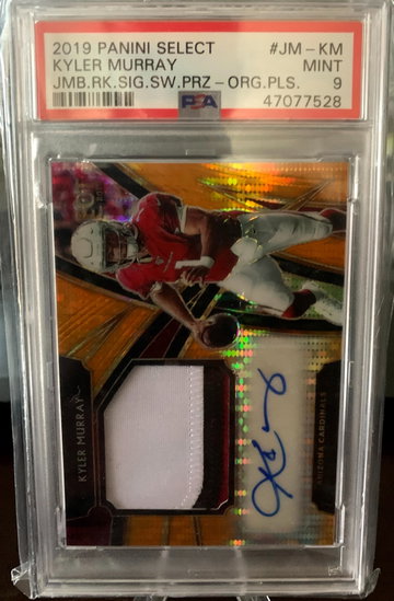 2019 Select Orange Pulsar Kyler Murray 