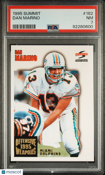 1995 Summit Dan Marino #182 PSA 7