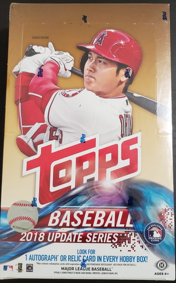 2018 TOPPS UPDATE HOBBY BOX