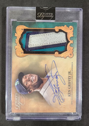 2021 Topps Dynasty Ken Griffey Jr Patch Autograph