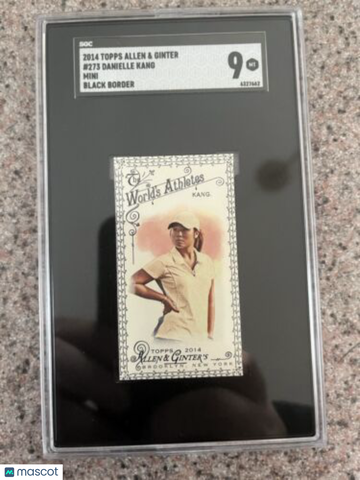 2014 Topps Allen & Ginter's Danielle Kang Rookie SGC 9