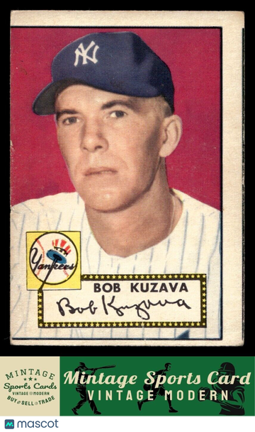 1952 Topps Bob Kuzava #85