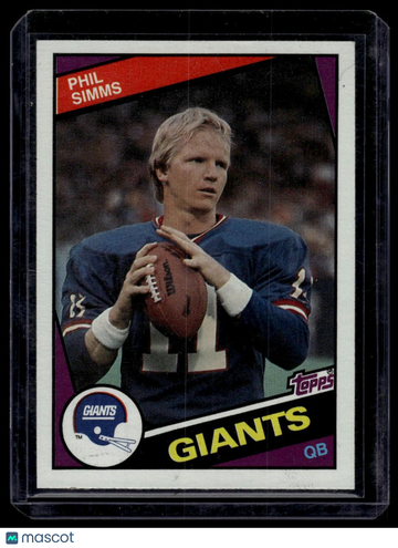 1984 Topps Phil Simms #320