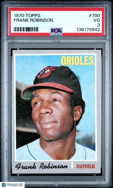 1970 Topps Frank Robinson #700 PSA 3