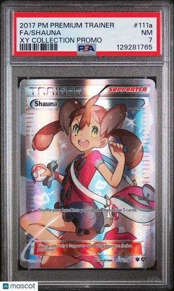 Premium Trainer XY Collection Promo Shauna Holo PSA 7 #111a