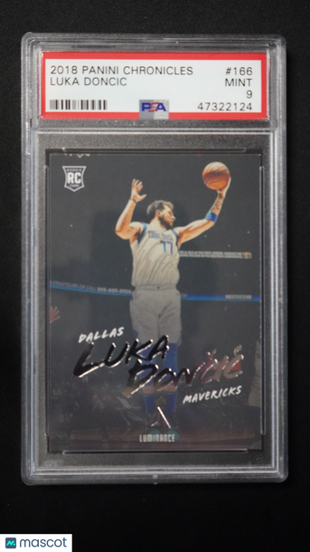 2018 Panini Chronicles Luka Doncic #166 PSA 9