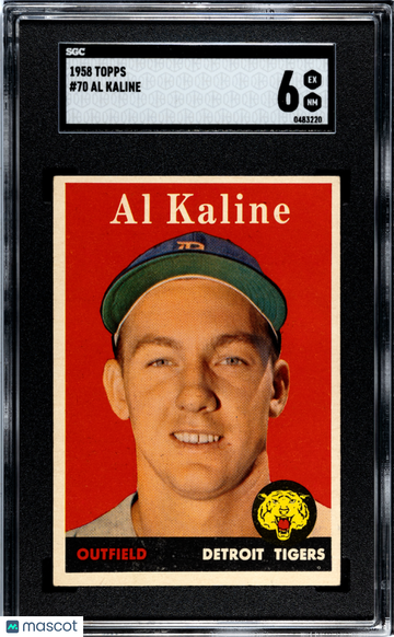 1958 Topps Al Kaline #70 SGC 6
