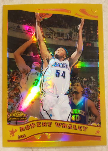 Robert Whaley RC 2005 Topps Chrome Gold Refractor /99
